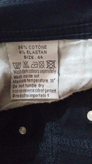 Pantaloni blu donna Clara