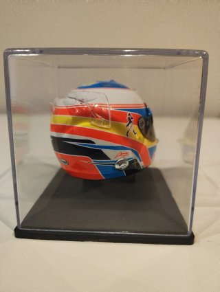 Casco Fernando Alonso 2016 1/5 con publicidad
