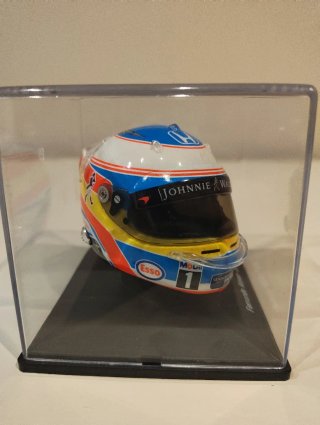 Casco Fernando Alonso 2016 1/5 con publicidad