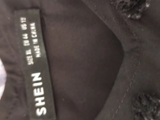 Blusa Shein Negra Talla XL