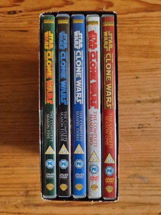 Star Wars Clone Wars DVD