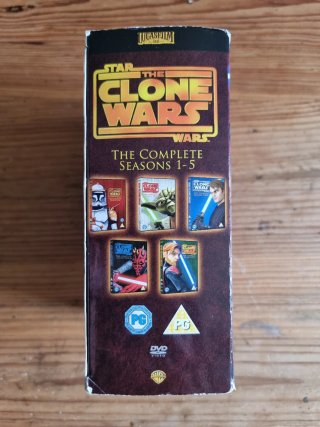 Star Wars Clone Wars DVD