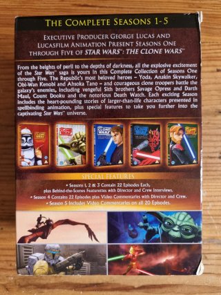 Star Wars Clone Wars DVD