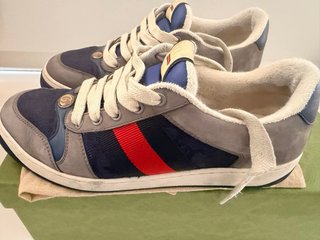 Zapatillas Gucci Azul/Gris