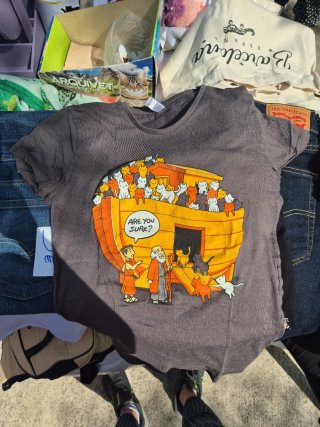 Camiseta Pampling Talla S Gato Arca de Noé