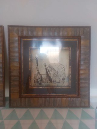 Cuadros Decorativos Animales (2 Piezas)