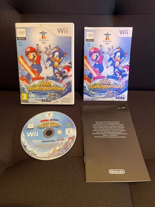 Mario & Sonic Juegos Olímpicos Invierno Wii
