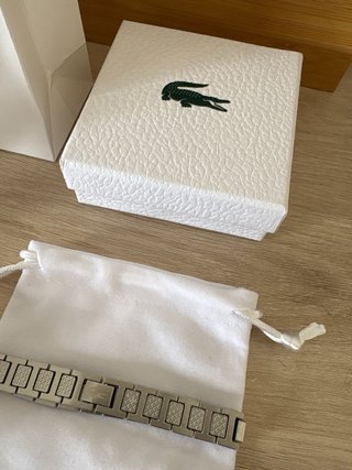Pulsera Lacoste Plata