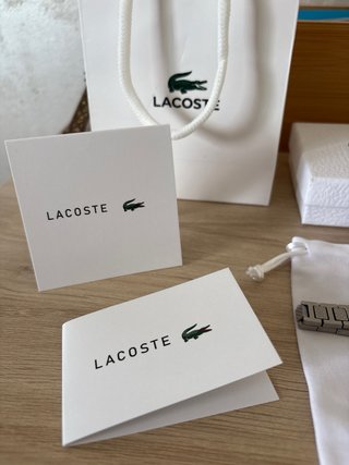 Pulsera Lacoste Plata