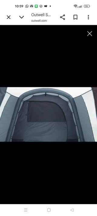Tienda de campaña Outwell Sunhill 3 Hinchable