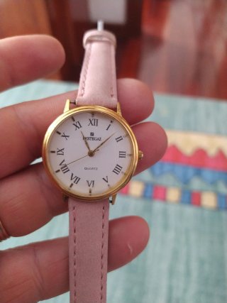 Reloj Pertegaz Dorado y Rosa
