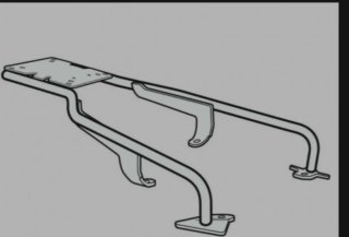 Soporte Asideros Baúl Yamaha TMAX 530