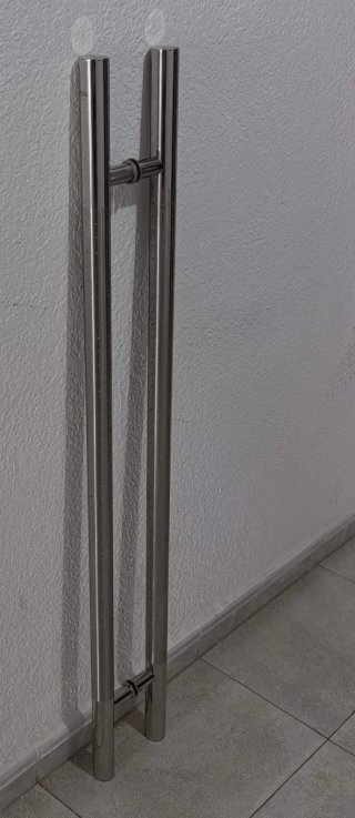 Manillón Doble Puerta Acero Inox 120 cm