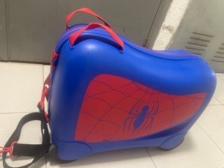 Maleta Infantil Trunki Spiderman Azul/Rojo