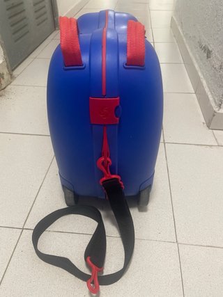Maleta Infantil Trunki Spiderman Azul/Rojo