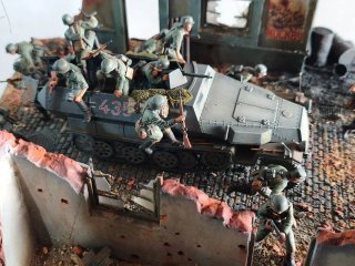 Diorama WWII Stalingrado 1:35