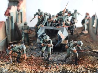 Diorama WWII Stalingrado 1:35