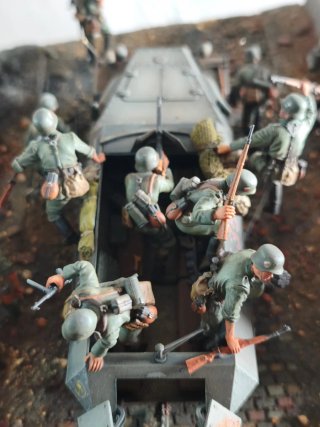 Diorama WWII Stalingrado 1:35