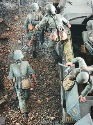 Diorama WWII Stalingrado 1:35