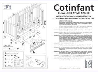 Cuna Look at Me 120x60, es colecho,cuna y banco