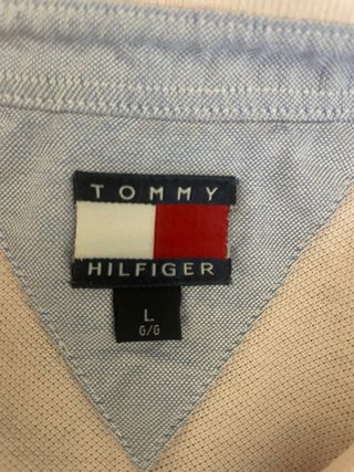 Polo Tommy Hilfiger Rosa Talla L