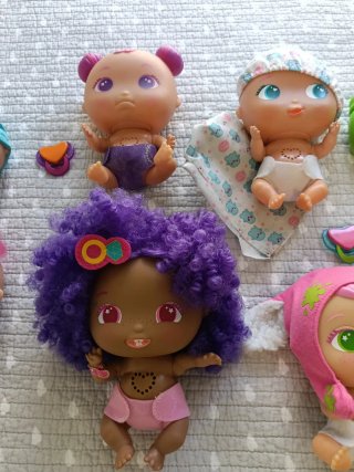 Lote Muñecas The Bellies con Accesorios