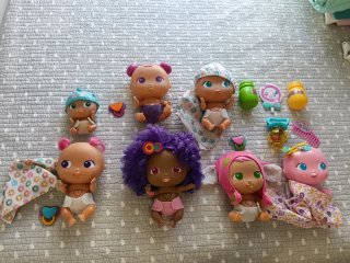 Lote Muñecas The Bellies con Accesorios