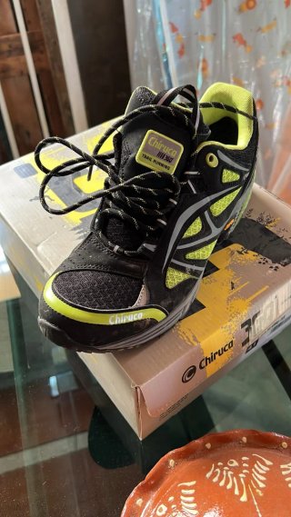 Botas Chiruca 360 Running Negro/Verde