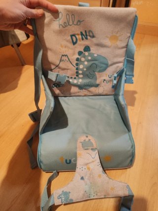 Trona portátil alzador Tuc Tuc dinosaurios