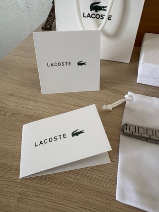 Pulsera Lacoste Plata