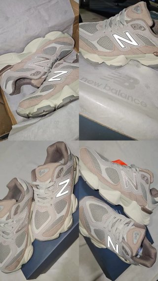 New Balance 9060 Beige/Gris equivalen a talla 36