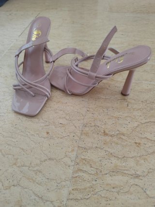 Sandalias Shein rosas talla 37.5