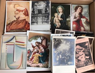 Lote Postales Religiosas Varios Artistas