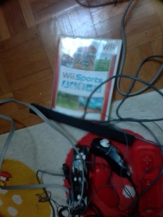 Nintendo Wii Negra y Roja