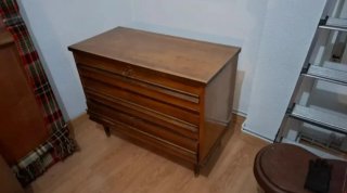 Cajonera vintage de madera