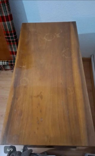 Cajonera vintage de madera