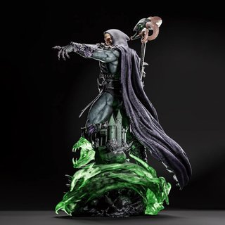 Figura Skeletor 20cm Pintada a Mano