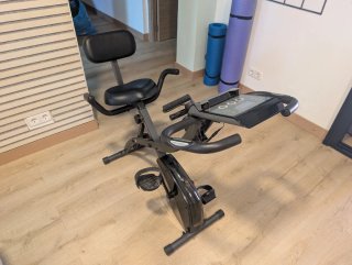 Bicicleta Estática Plegable