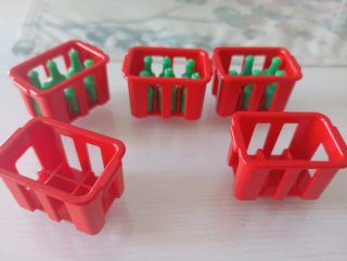 Lote Playmobil Botellas y Cajas