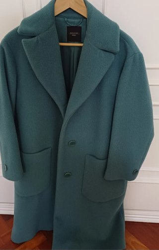 Cappotto Weekend Max Mara Verde Bluastro