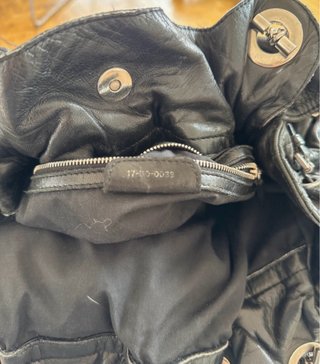 Bolso Dior Negro Piel Acolchado Cadena