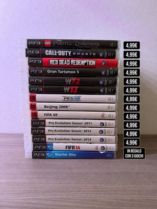 Set Giochi PlayStation 3