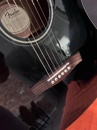Guitarra Acústica Fender CD-60 Negra
