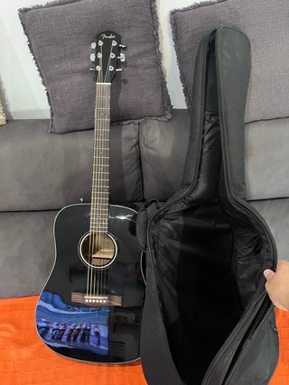 Guitarra Acústica Fender CD-60 Negra