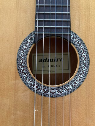 Guitarra clásica Admira Alba 1/2