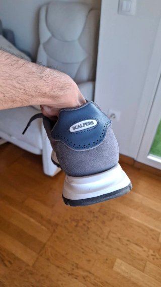 Zapatillas Scalpers Grises - 1 Uso