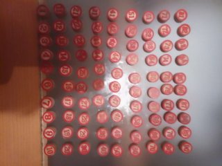 Bolas de madera para lotería (1-90)