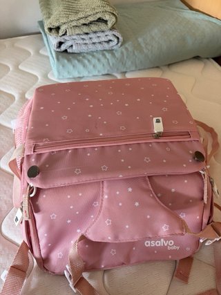 Asalvo Baby Trona de Viaje Estrellas Rosa