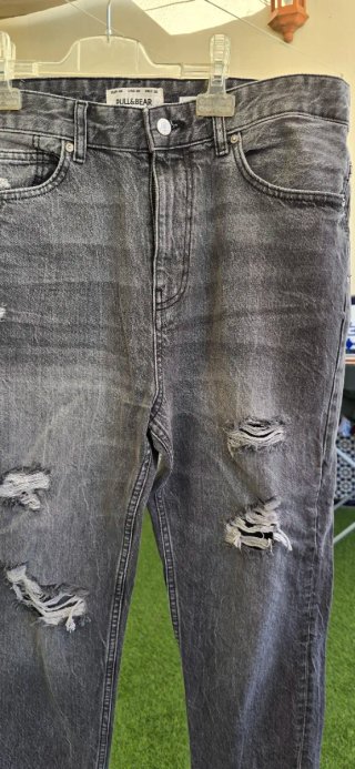 Pantalón Pull&Bear Negro Talla 32