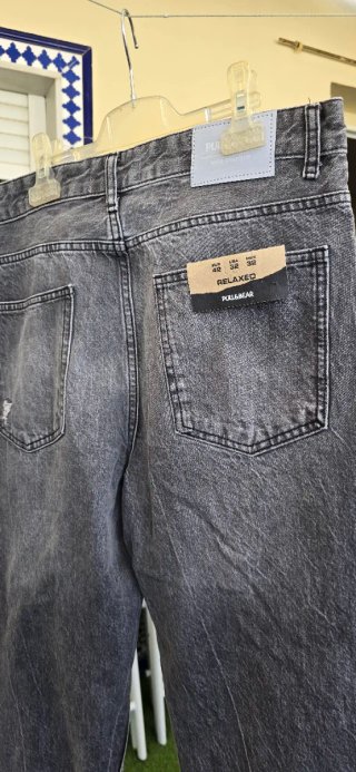 Pantalón Pull&Bear Negro Talla 32